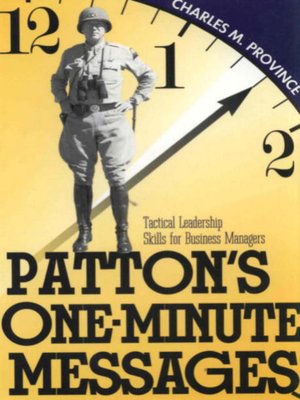 cover image of Patton's One-Minute Messages
